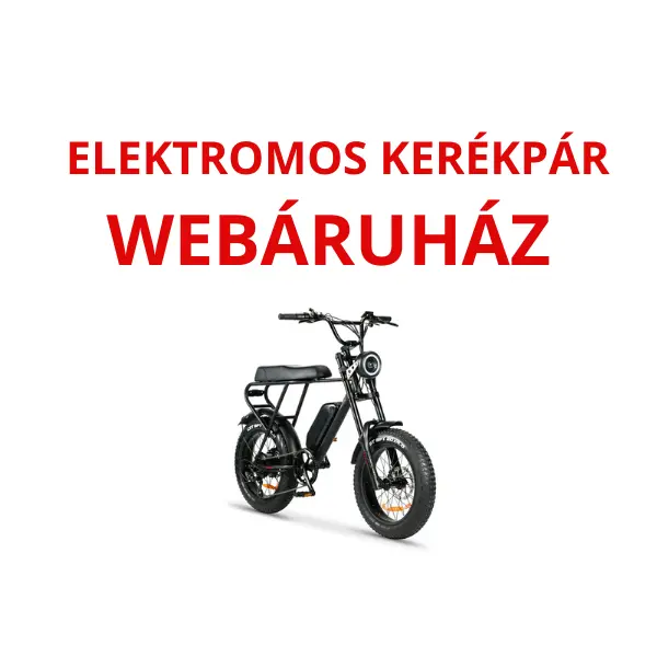 Elektromos kerékpár webáruház